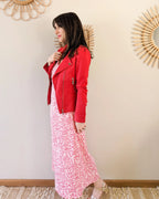 Robe Longue À Motifs - Sibylle