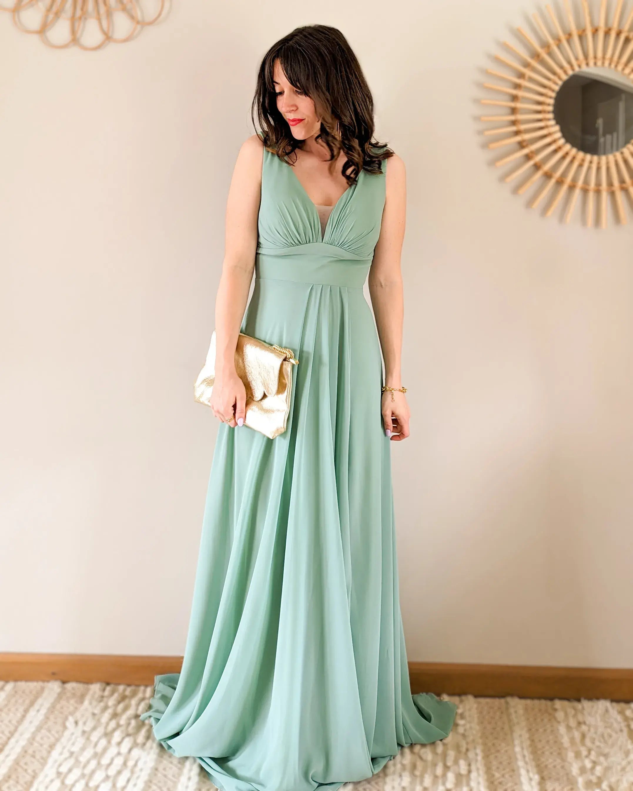 Robe Longue Lagon- Valentina