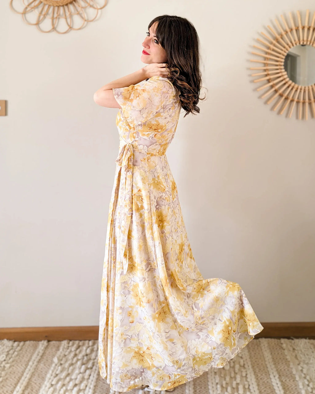 Robe Longue Fleurie - Soraya