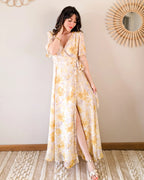 Robe Longue Fleurie - Soraya