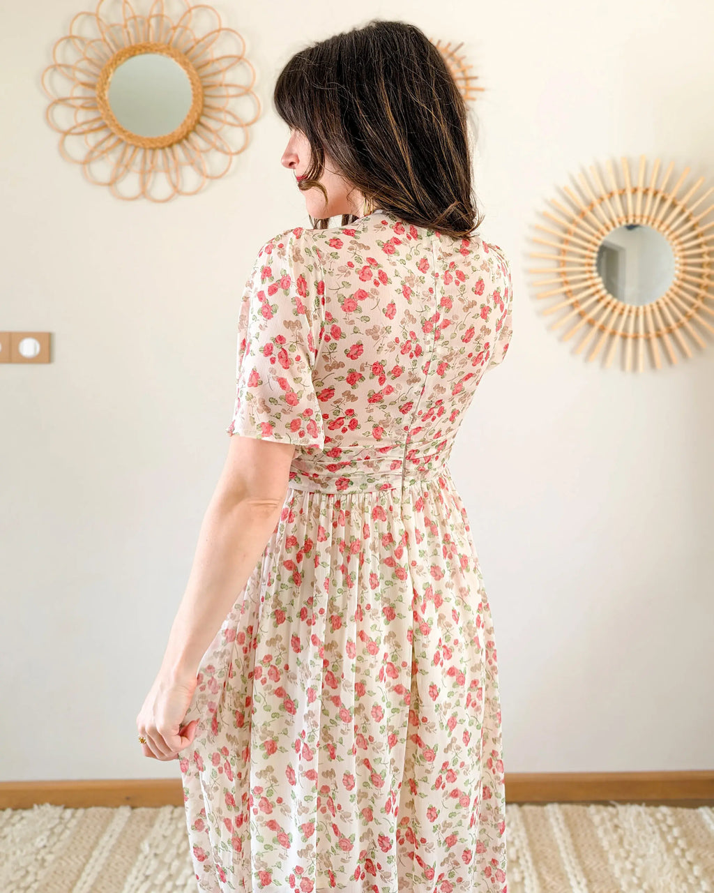 Robe Longue Fleurie - Rosie