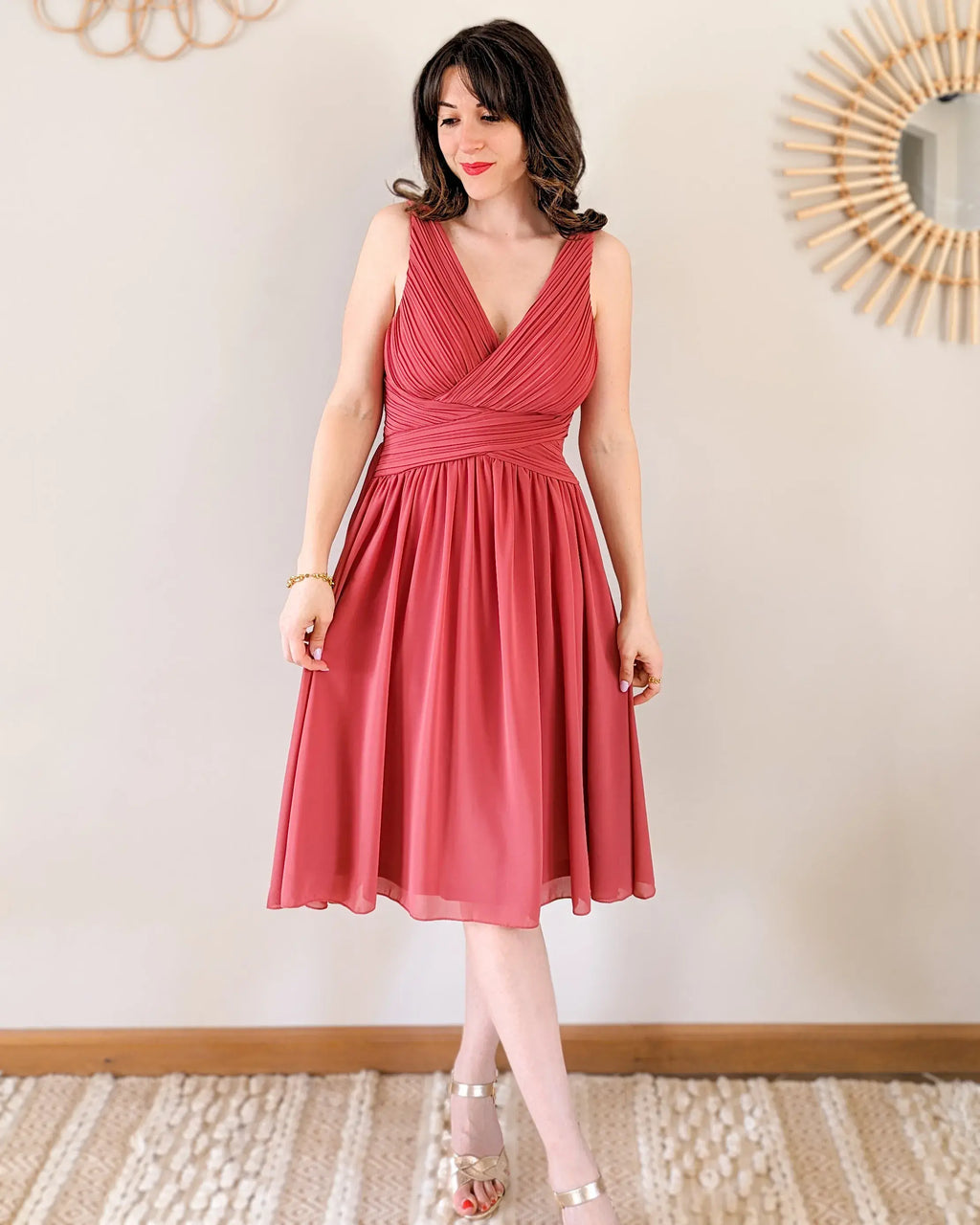 Robe Courte - Cannelle