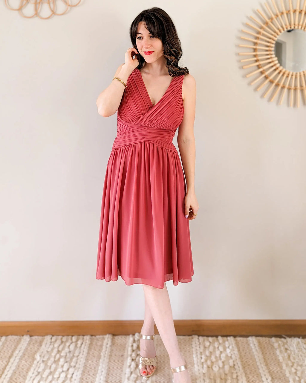 Robe Courte - Cannelle