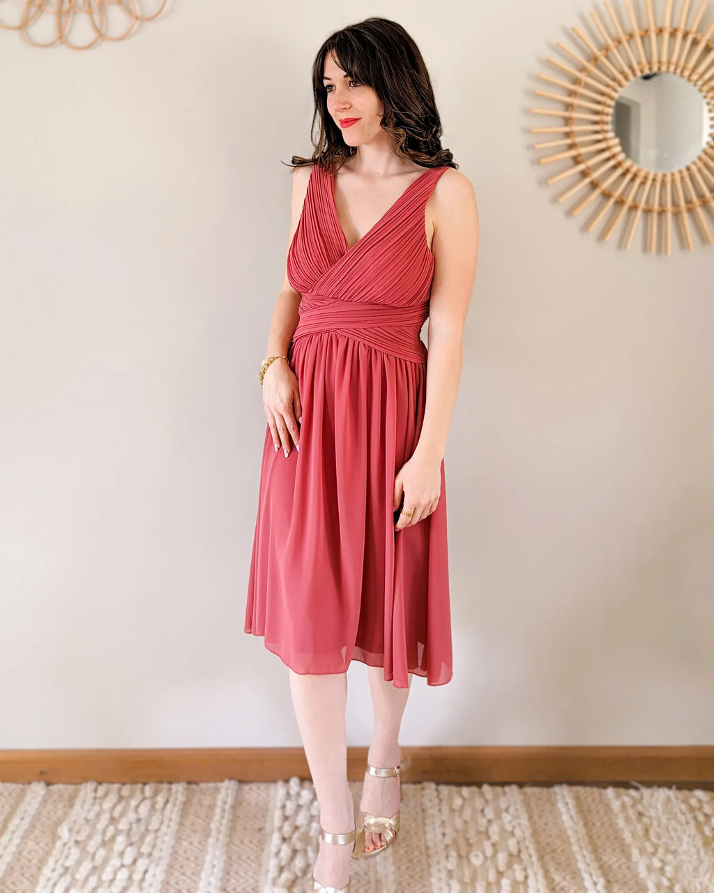 Robe Courte - Cannelle