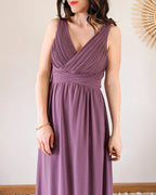 Robe Longue - Prune