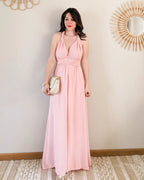 Robe Longue Rose - Infinity Multi Positions