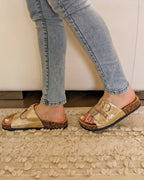 Mules Dorées - Gilda