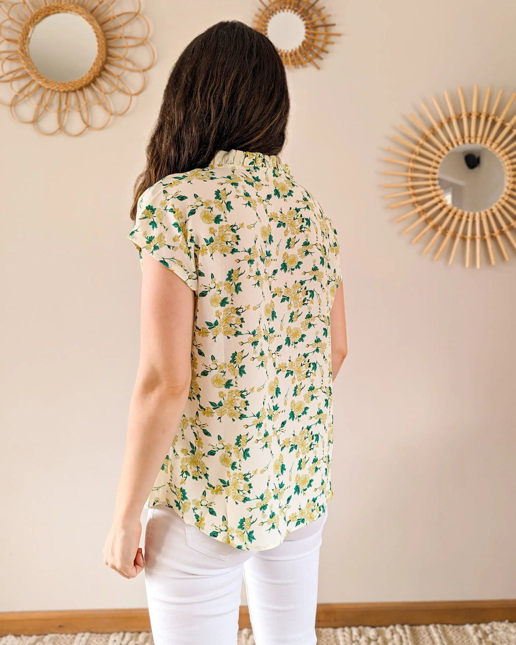 Blouse Fleurie - Anita