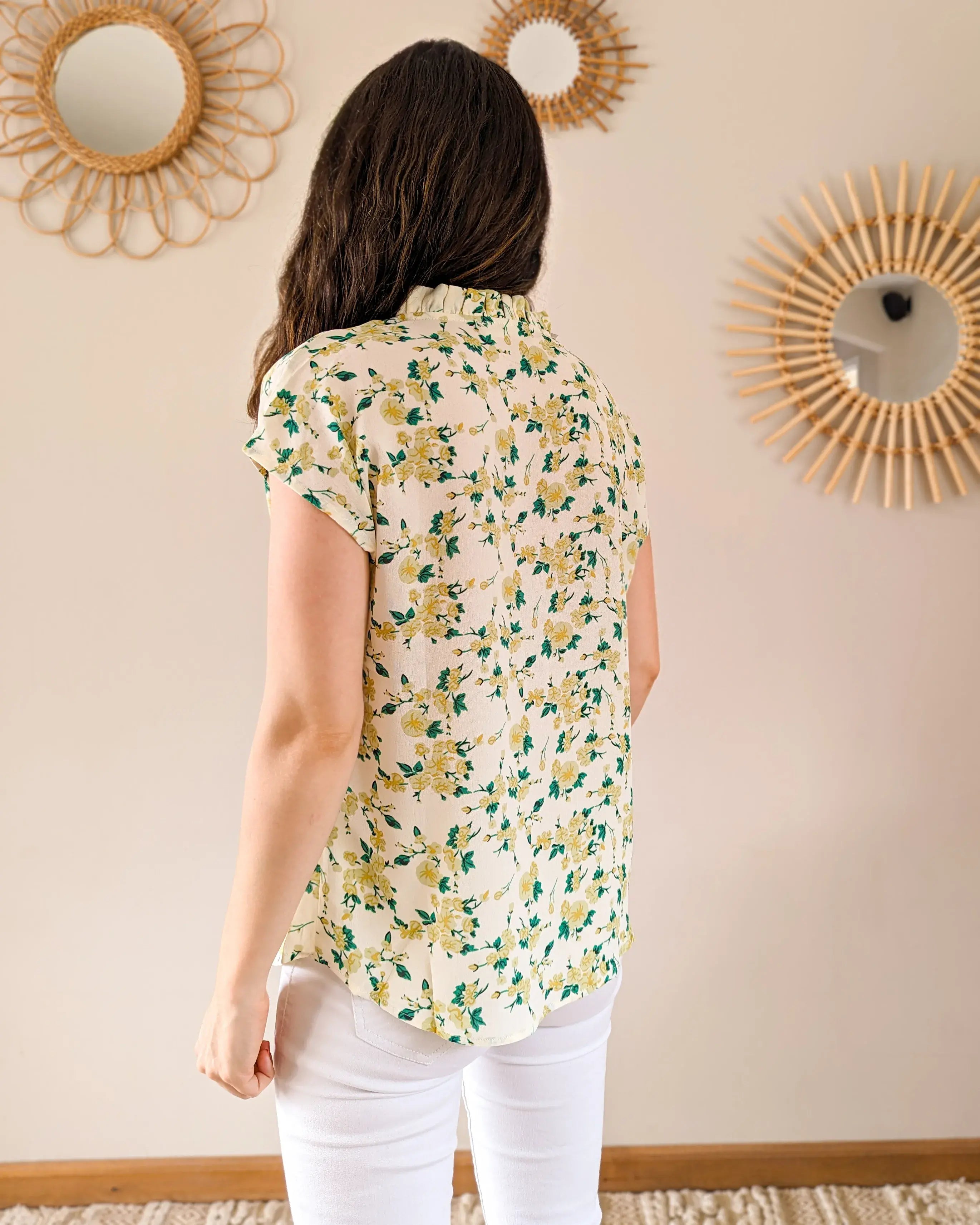 Blouse Fleurie - Anita