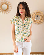 Blouse Fleurie - Anita
