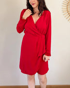 Robe Courte Rouge - Armelle