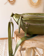 Sac Banane En Cuir - Chuck Kaki