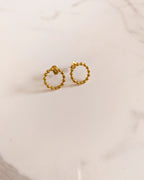 Boucles D'Oreilles Dorées - Erine