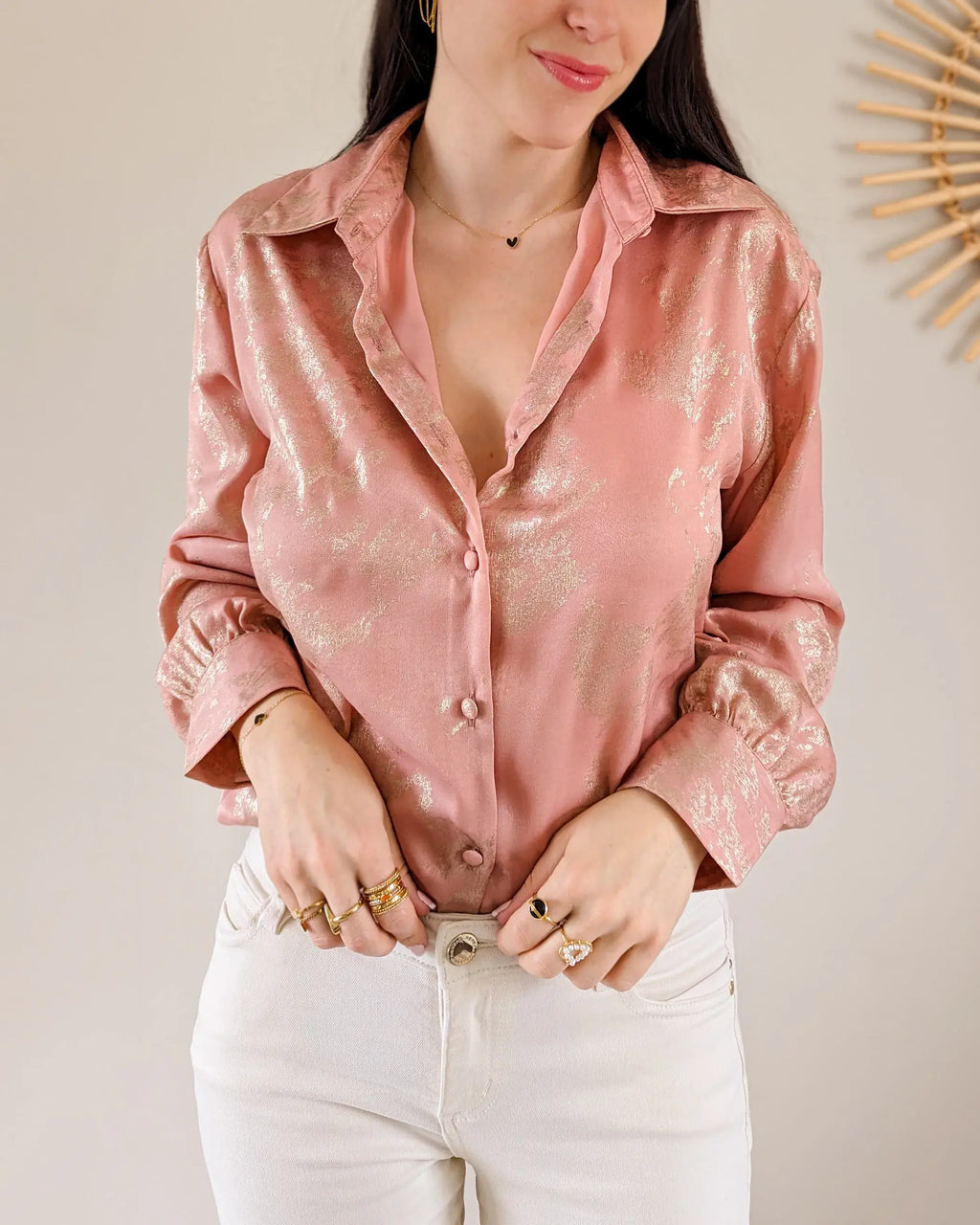 Chemise Vieux Rose - Kara