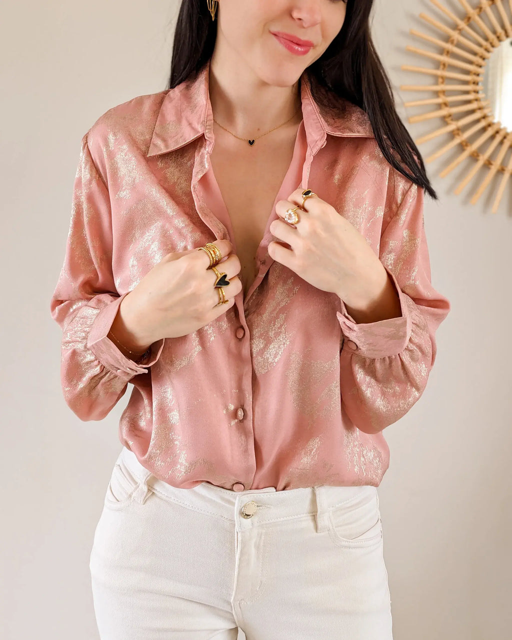 Chemise Vieux Rose - Kara