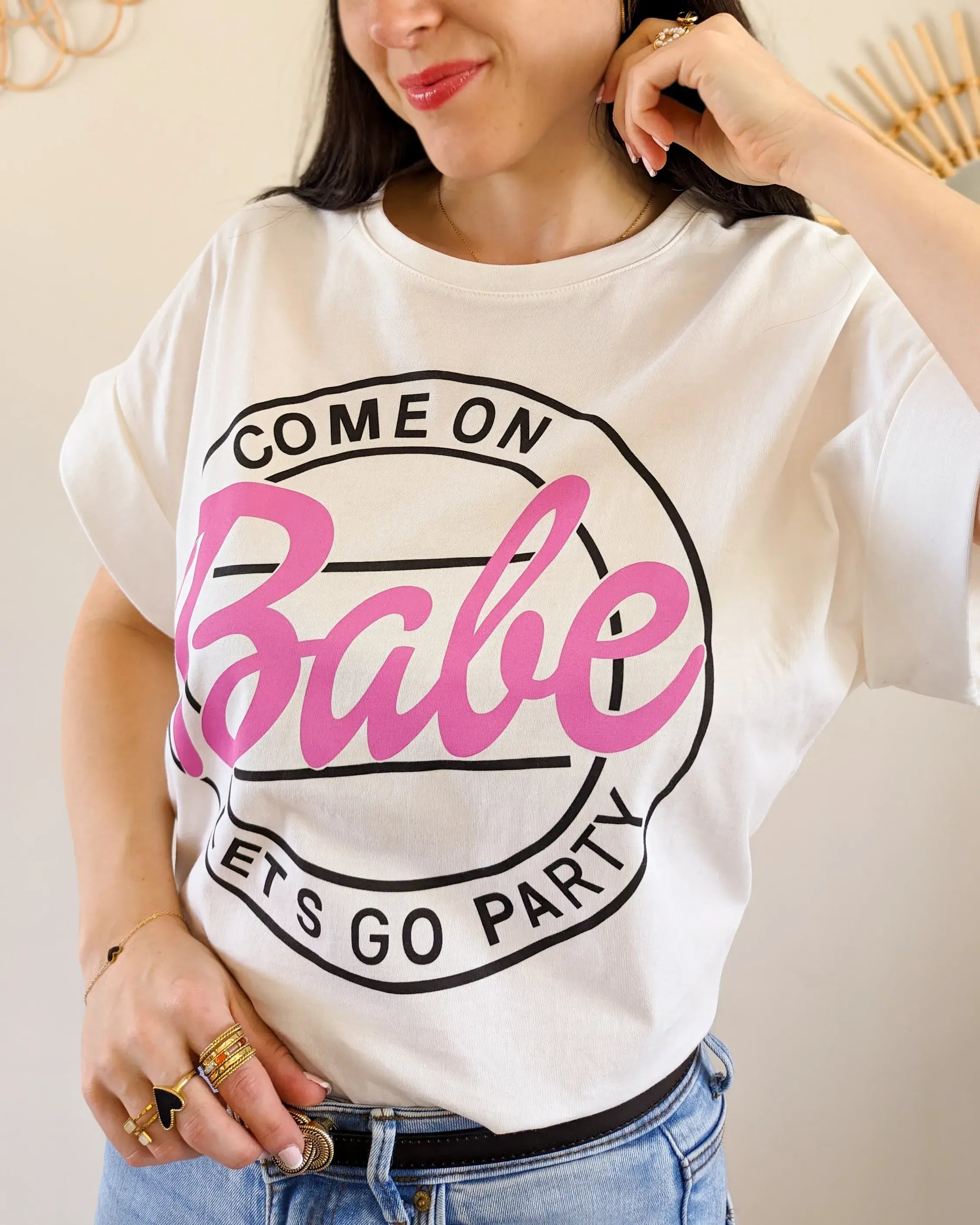 T-Shirt - Babe Blanc