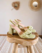 Sandales En Tissu - Meryl Vertes