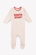 Pyjama - Bébé Noël Santa Staff Eau De Rose