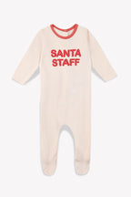 Pyjama - Bébé Noël Santa Staff Eau De Rose