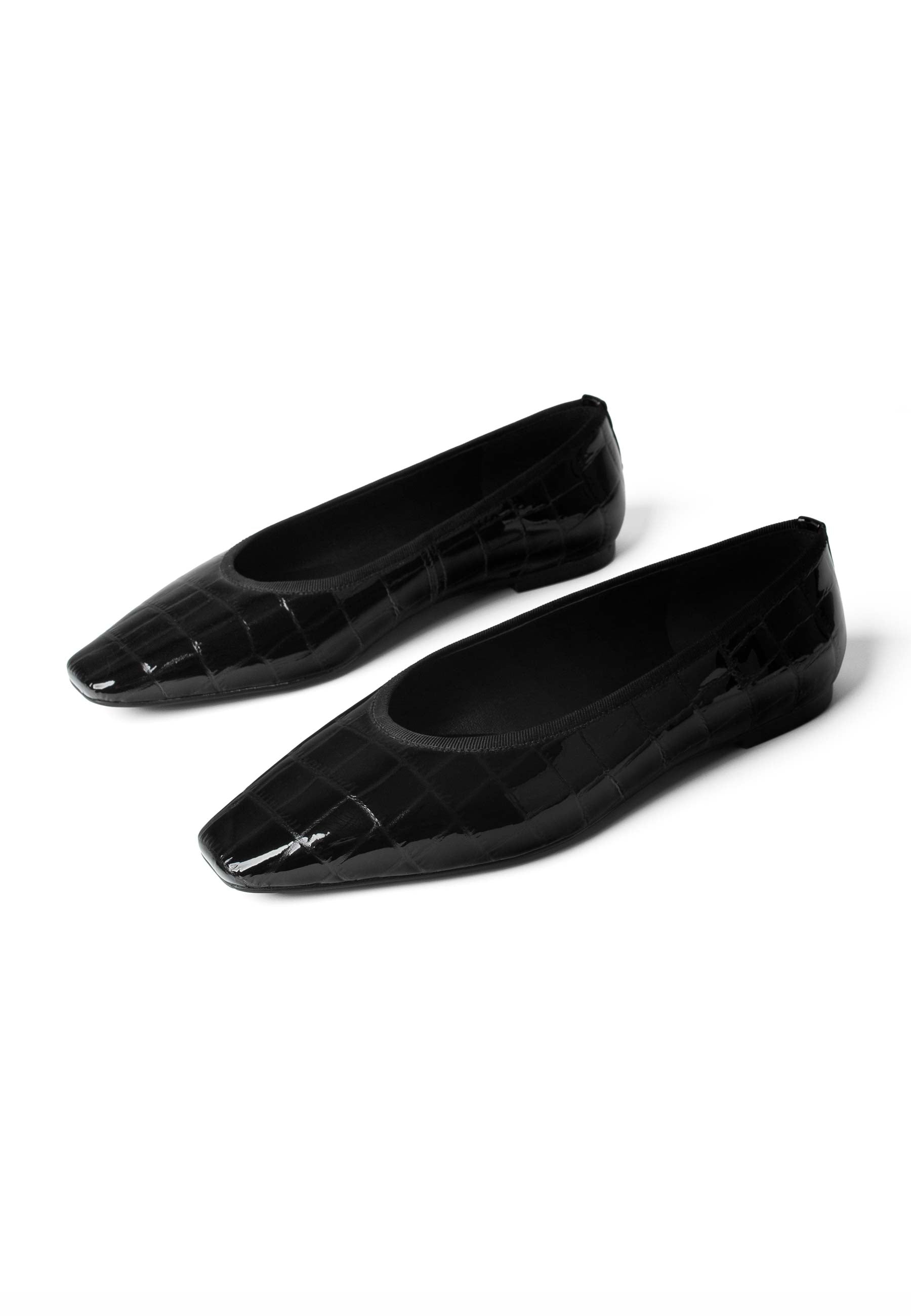 Chaussures Plates Elara Shine  - Blackcro