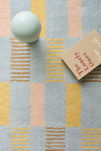 Rayon tendre – Tapis en laine coloré Rayon tendre