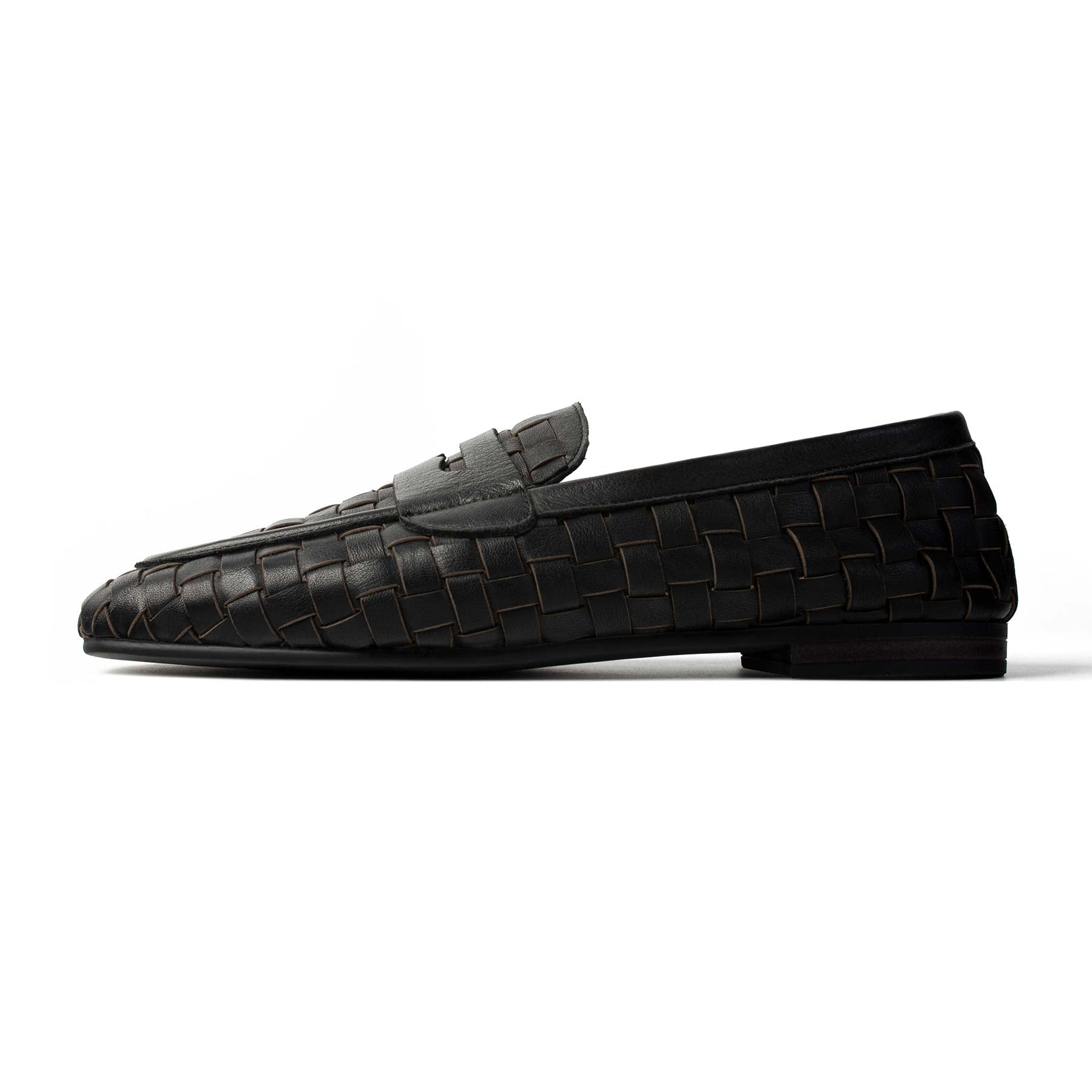 Mocassins Walking Under Golden Skies - Noir
