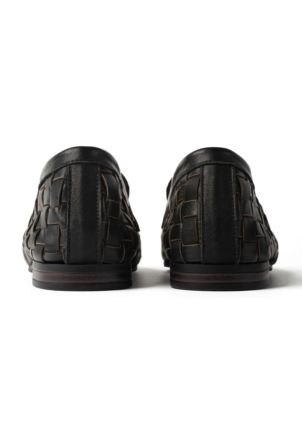 Mocassins Walking Under Golden Skies - Noir