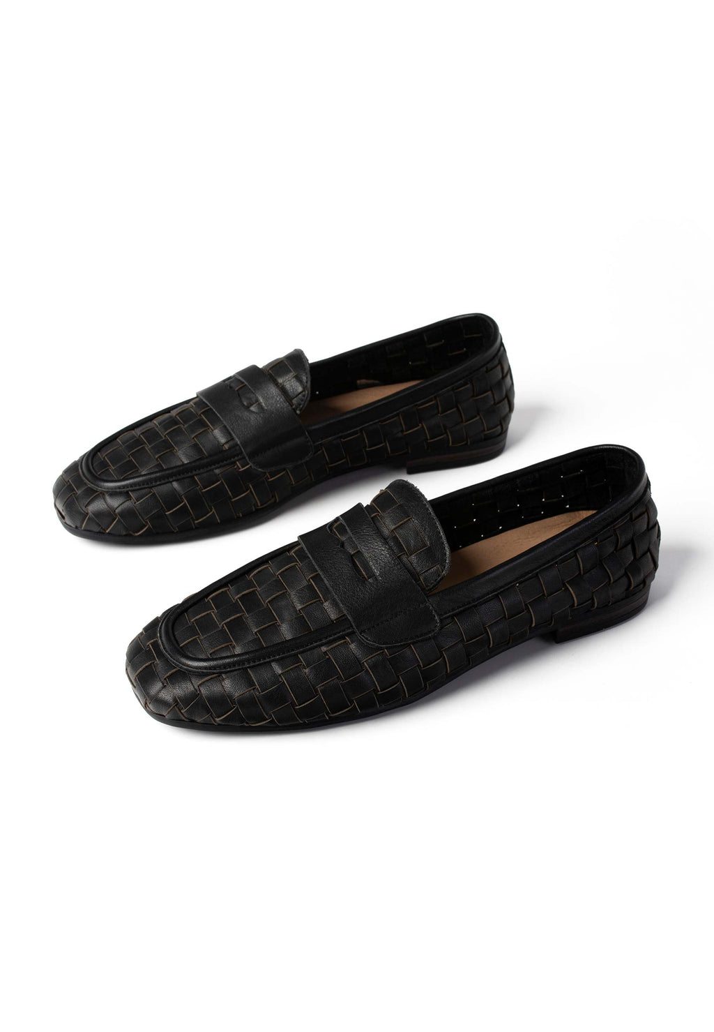 Mocassins Walking Under Golden Skies - Noir