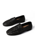 Mocassins Walking Under Golden Skies - Noir