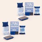 Pack Éponges, Éponges Salle de Bain et Plates