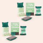 Pack Éponges, Éponges Salle de Bain et Plates
