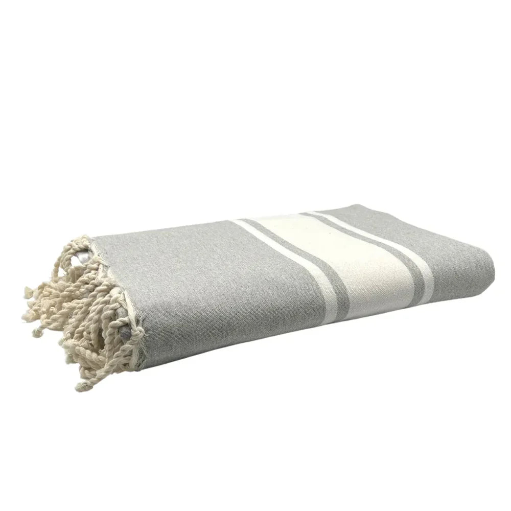 Fouta Xxl Classique - Gris Clair