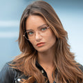 Lunettes De Vue Sansa - Rose Gold - Femme