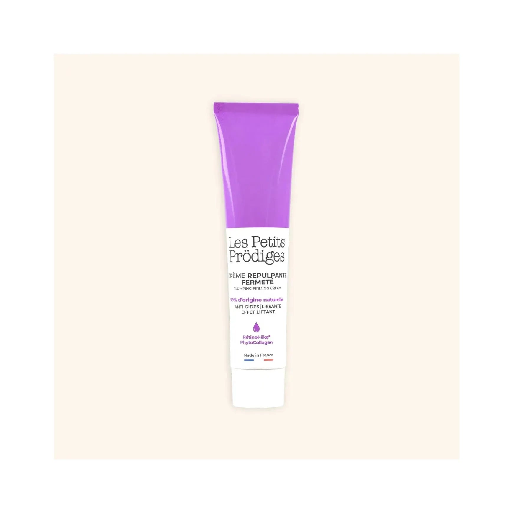 Crème repulpante fermeté visage naturelle lisse rides raffermit peau sensible