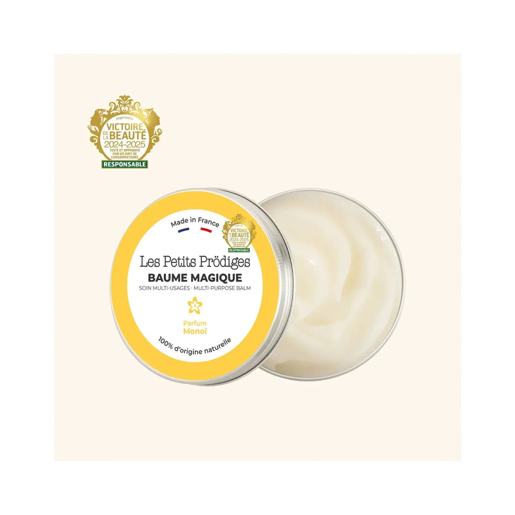 Baume magique monoï multi-usages nourrissant visage corps cheveux