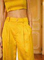 Pantalon Paddy Ceremonie - Ocre