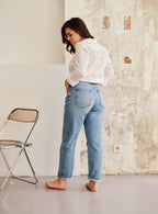JEAN GIRLFRIEND BLEU PAIGE PETITE MENDIGOTE