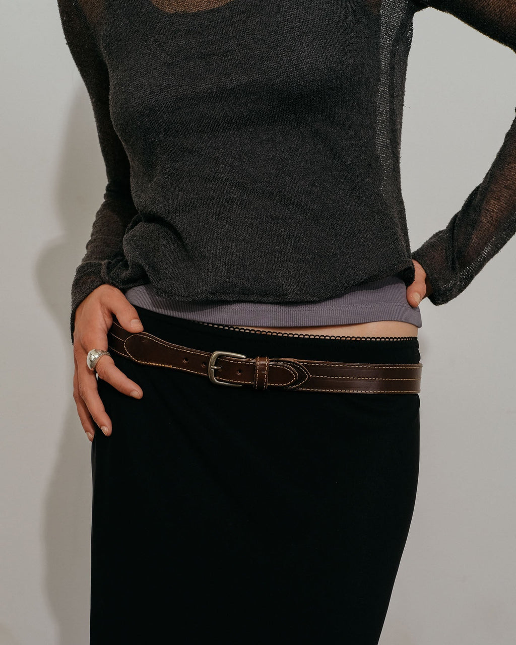 Ceinture Chloe - Chocolat
