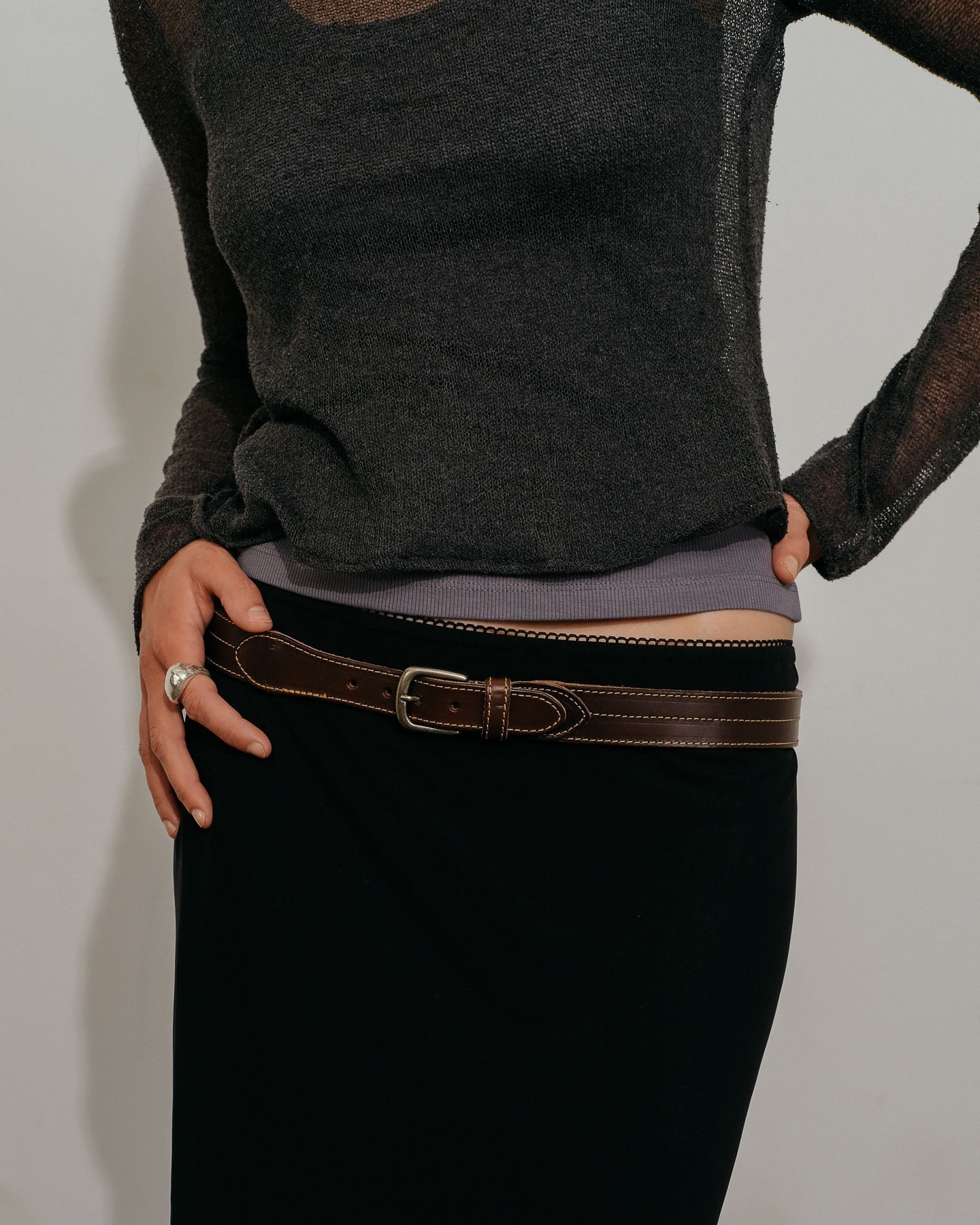 Ceinture Chloe - Chocolat