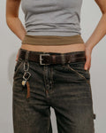 Ceinture Charlotte - Chocolat