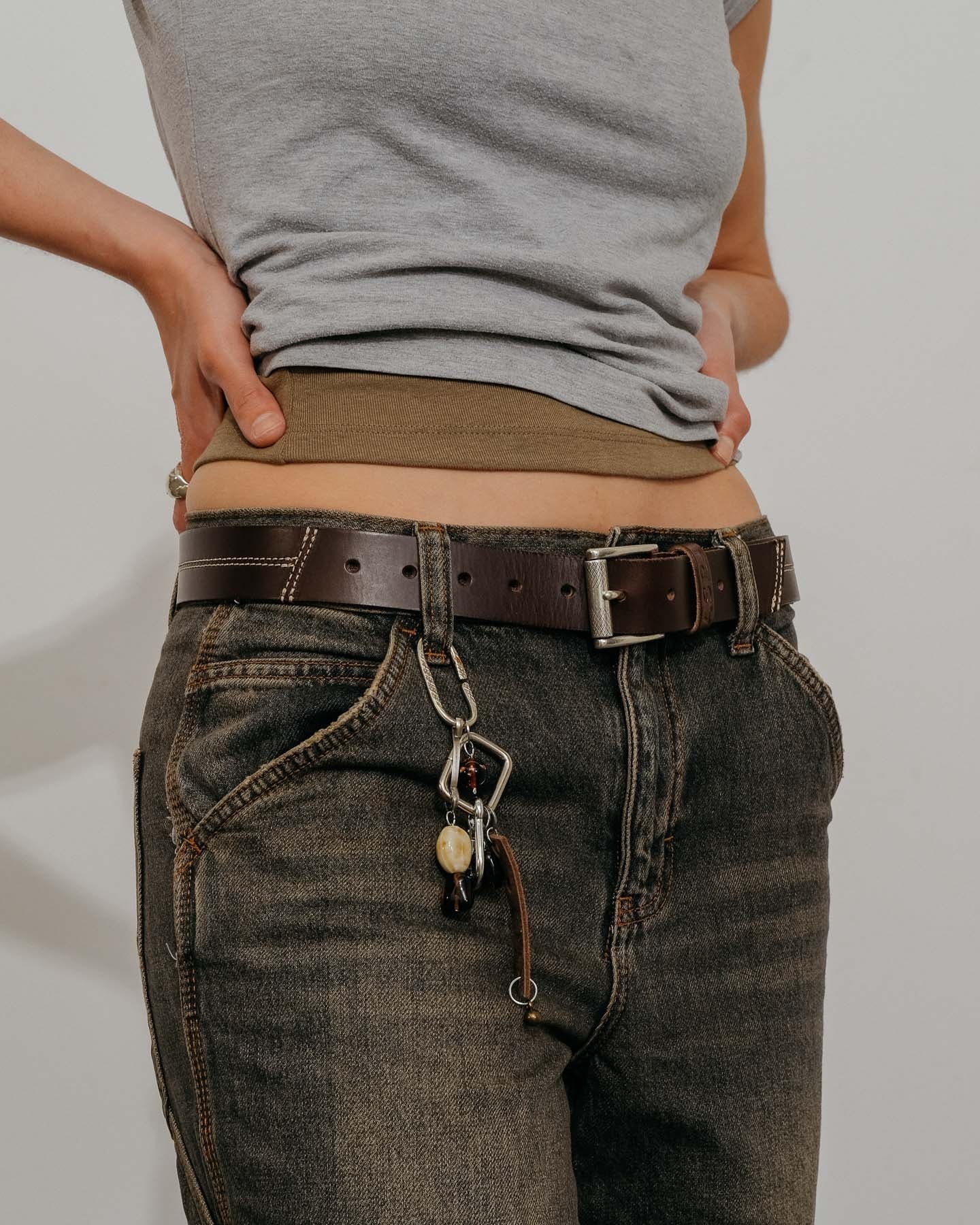 Ceinture Charlotte - Chocolat