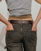 Ceinture Charlotte - Chocolat