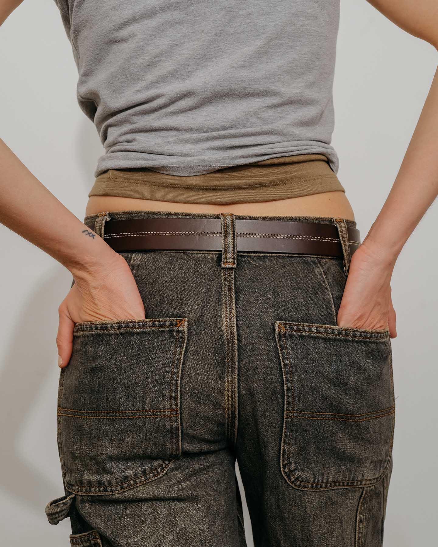 Ceinture Charlotte - Chocolat