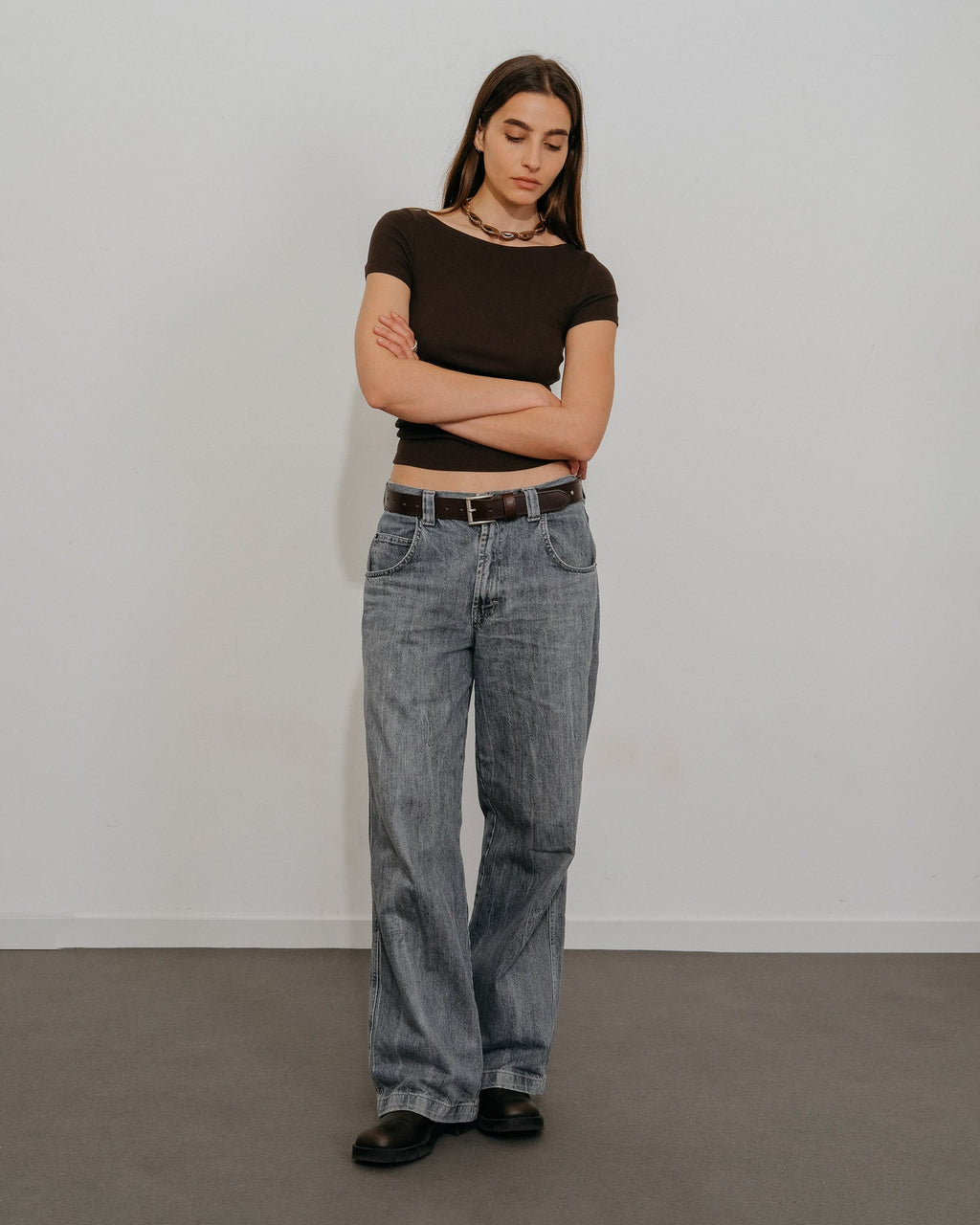 Ceinture June - Chocolat