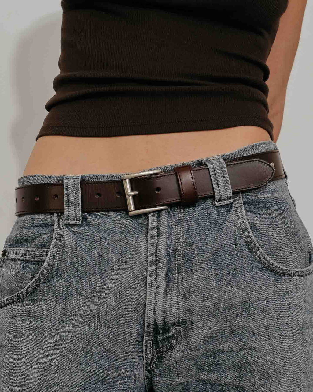 Ceinture June - Chocolat