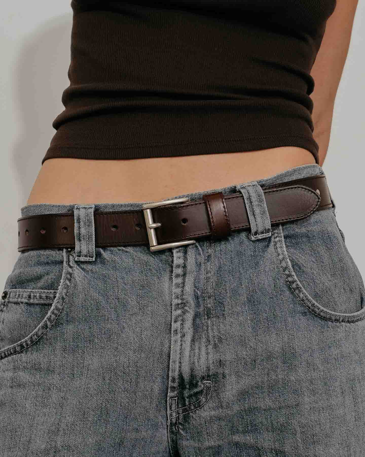 Ceinture June - Chocolat