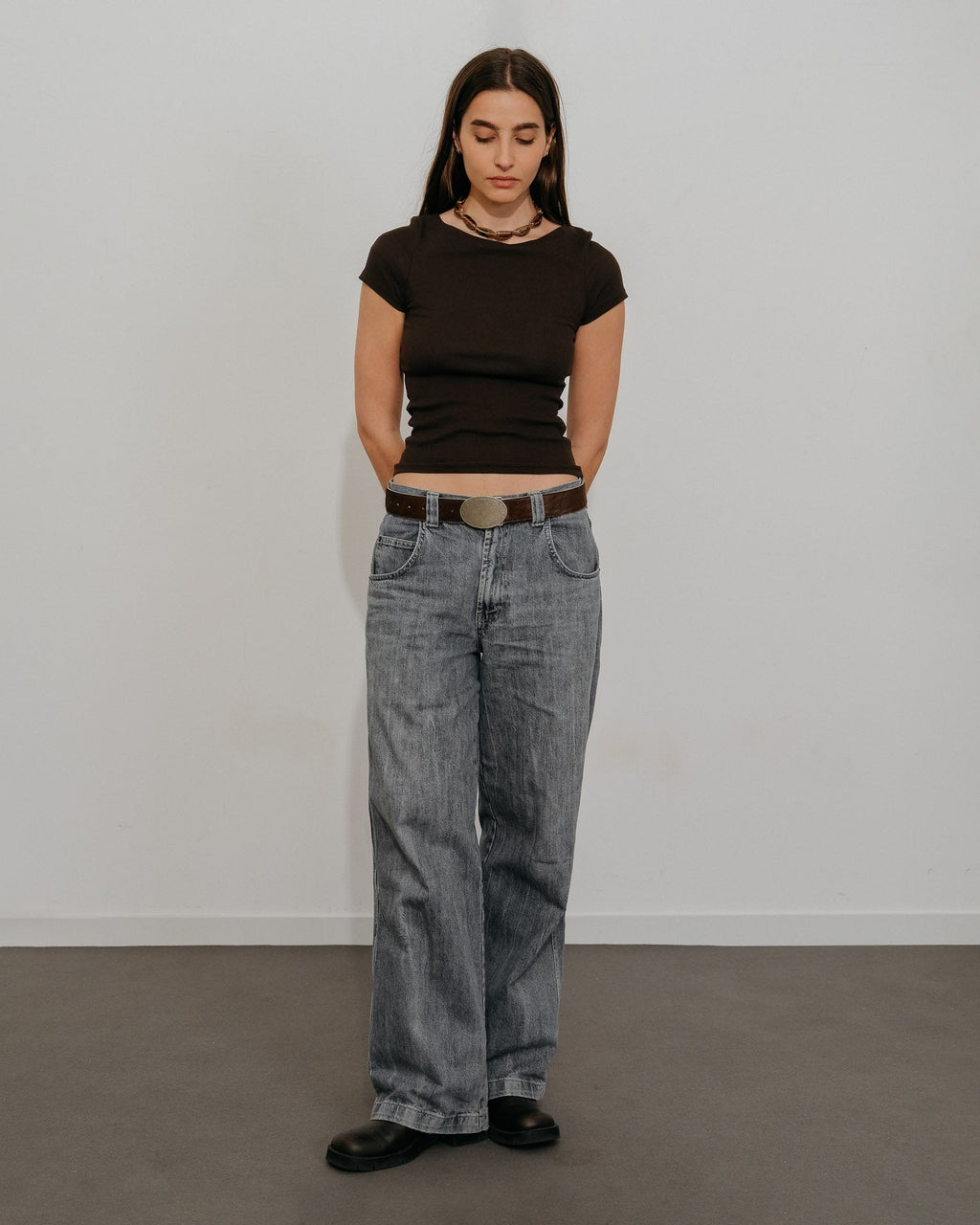 Ceinture Frankie - Chocolat