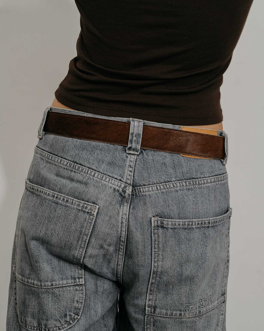 Ceinture Frankie - Chocolat