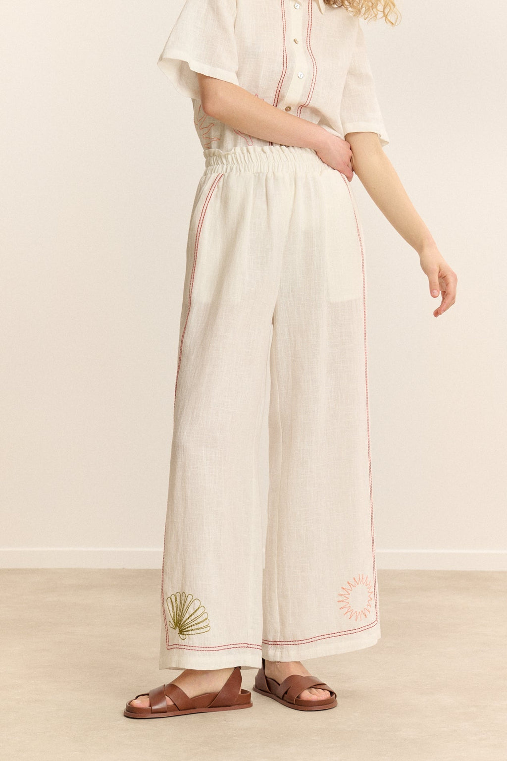 Pantalon Conor - Blanc