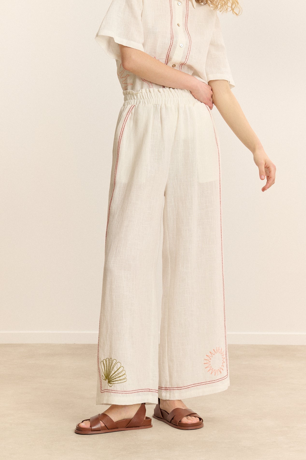 Pantalon Conor - Blanc